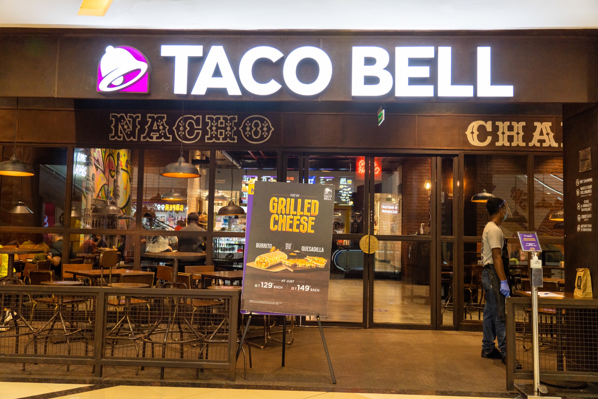 Taco Bell, Galleria