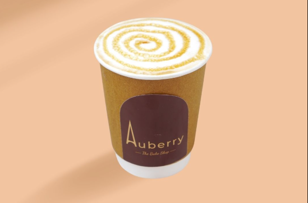 Auberry - The Bake Shop latte