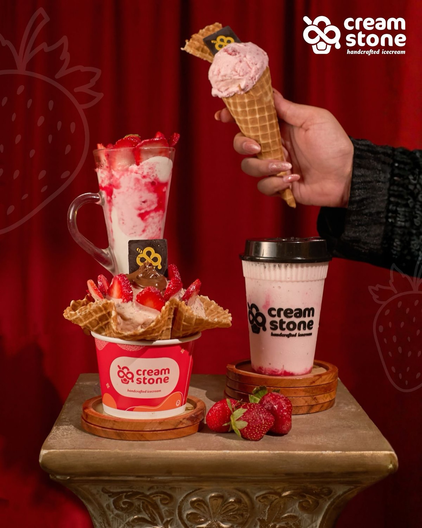 Cream Stone ice cream