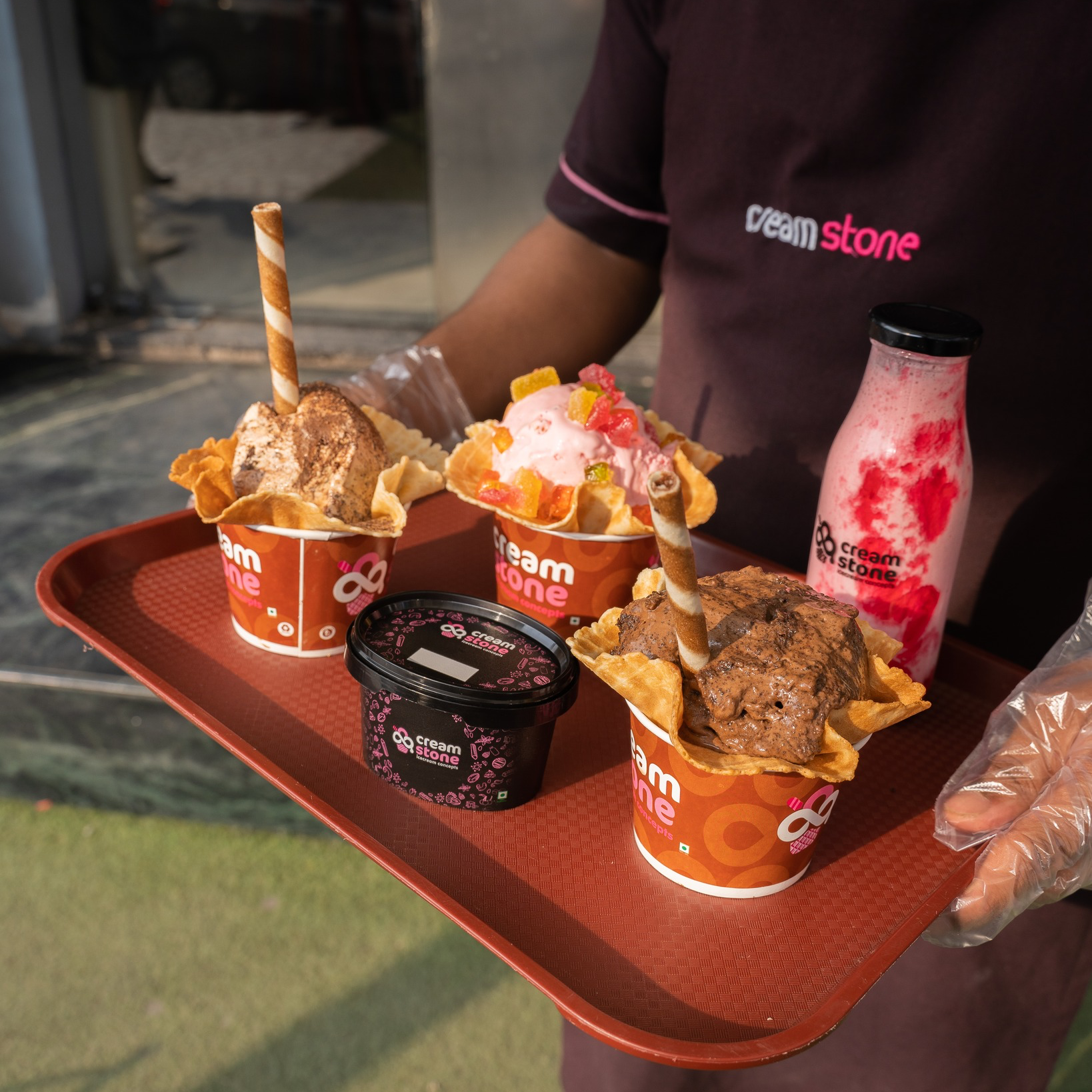 Special Ice Cream creme stone