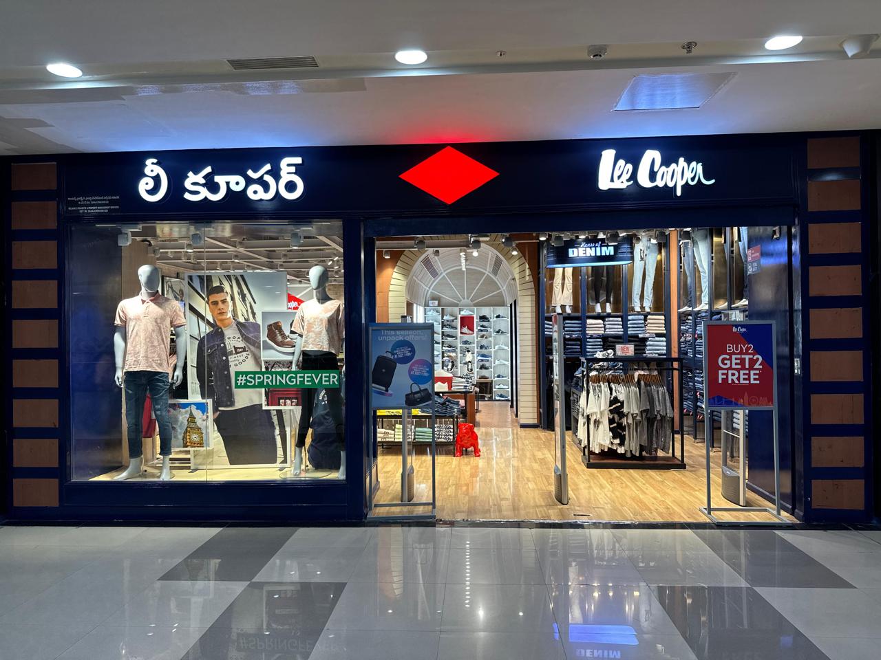 LEE COOPERLee Cooper Store Hyderabad Next Galleria Malls NextMusarambagh