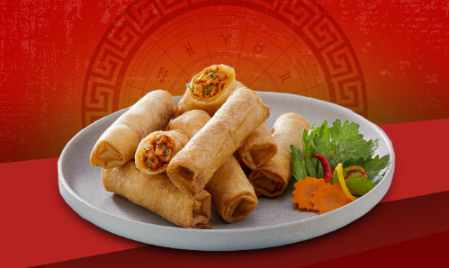 Chinese Wok spring roll