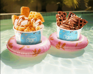 The Belgian Waffle Co food