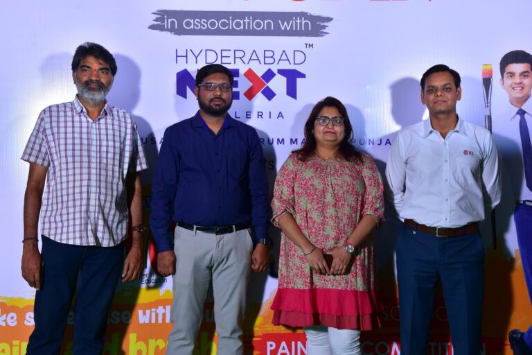 (L-R)Karthik Dandamraju, Neha Tiwari, Pankaj Sharma