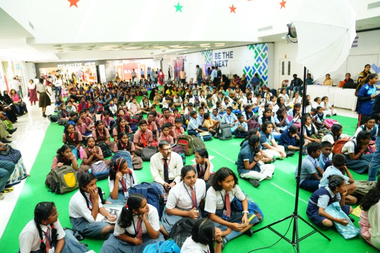 Participants at Hyderabad Next Galleria Mall @Irrum Manzil